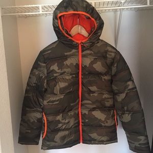Camo winter jacket